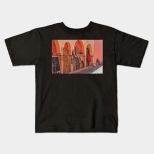 A Market Street, Marrakesh Kids T-Shirt